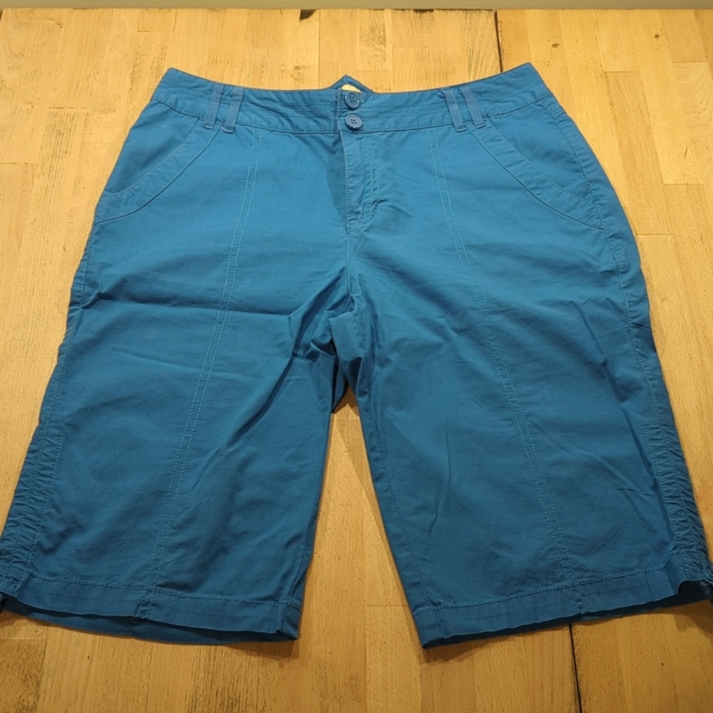 Women's Caribbean Joe bermudas bright blue 10